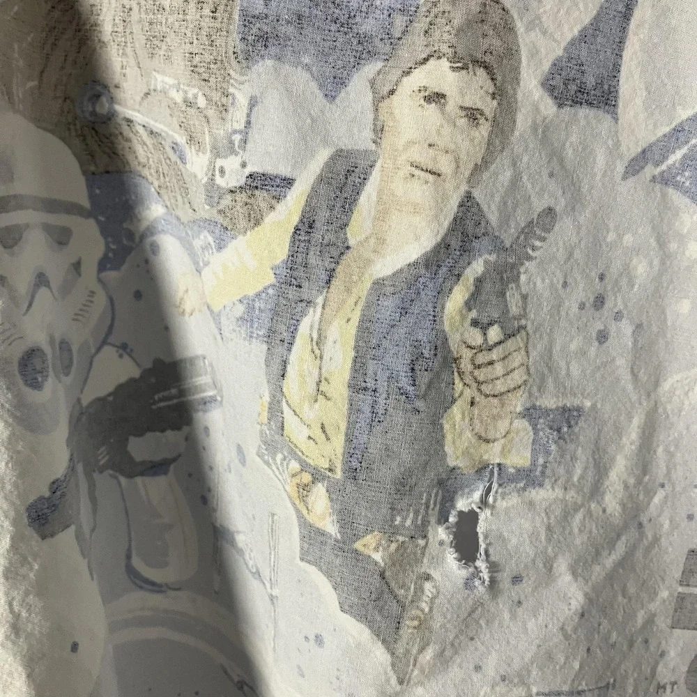 Retro Star Wars Kids Bed Sheet Set Pottery Cotton Non-Standard 56x90 Made Israel